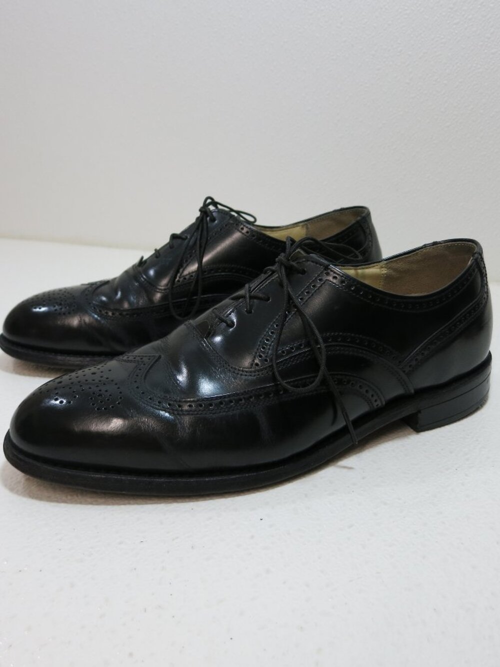 Stafford Wingtip Brogue Leather Dress Oxfords Shoes Men's Footwear Shoe Sz 8 D/B